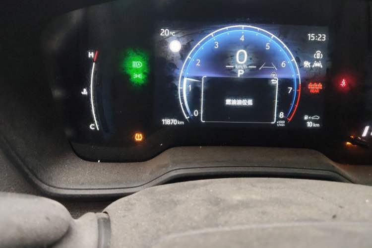 Used Toyota Corolla Cross 2023 2.0L Pioneer Edition Odometer Close Up