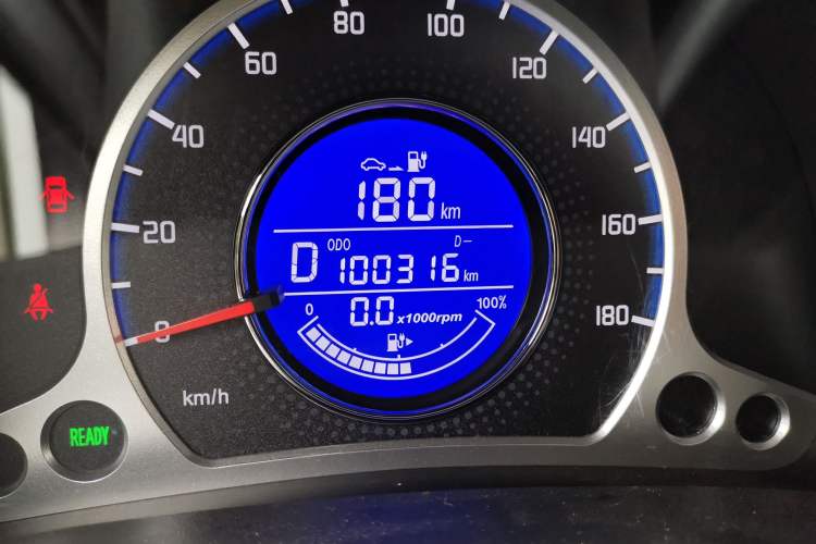 Used CHANGAN Benni E-Star 2021 National Edition Xin Yue Version (Fast-Charging Edition) Lithium Iron Phosphate (31.95 kWh) Odometer Close Up