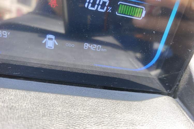 Used CHANGAN NEVO Lumin 2024 130km Qingyue Version Odometer Close Up