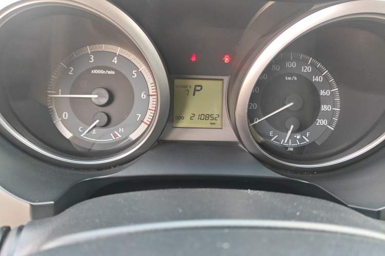 Used Toyota Prado 2016 2.7L Automatic Standard Edition Odometer Close Up