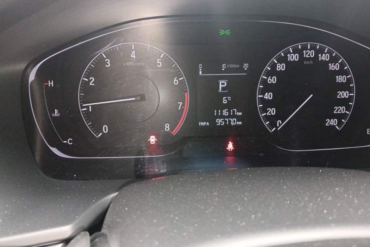 Used Honda Accord 2018 260TURBO Elite Edition China V Odometer Close Up