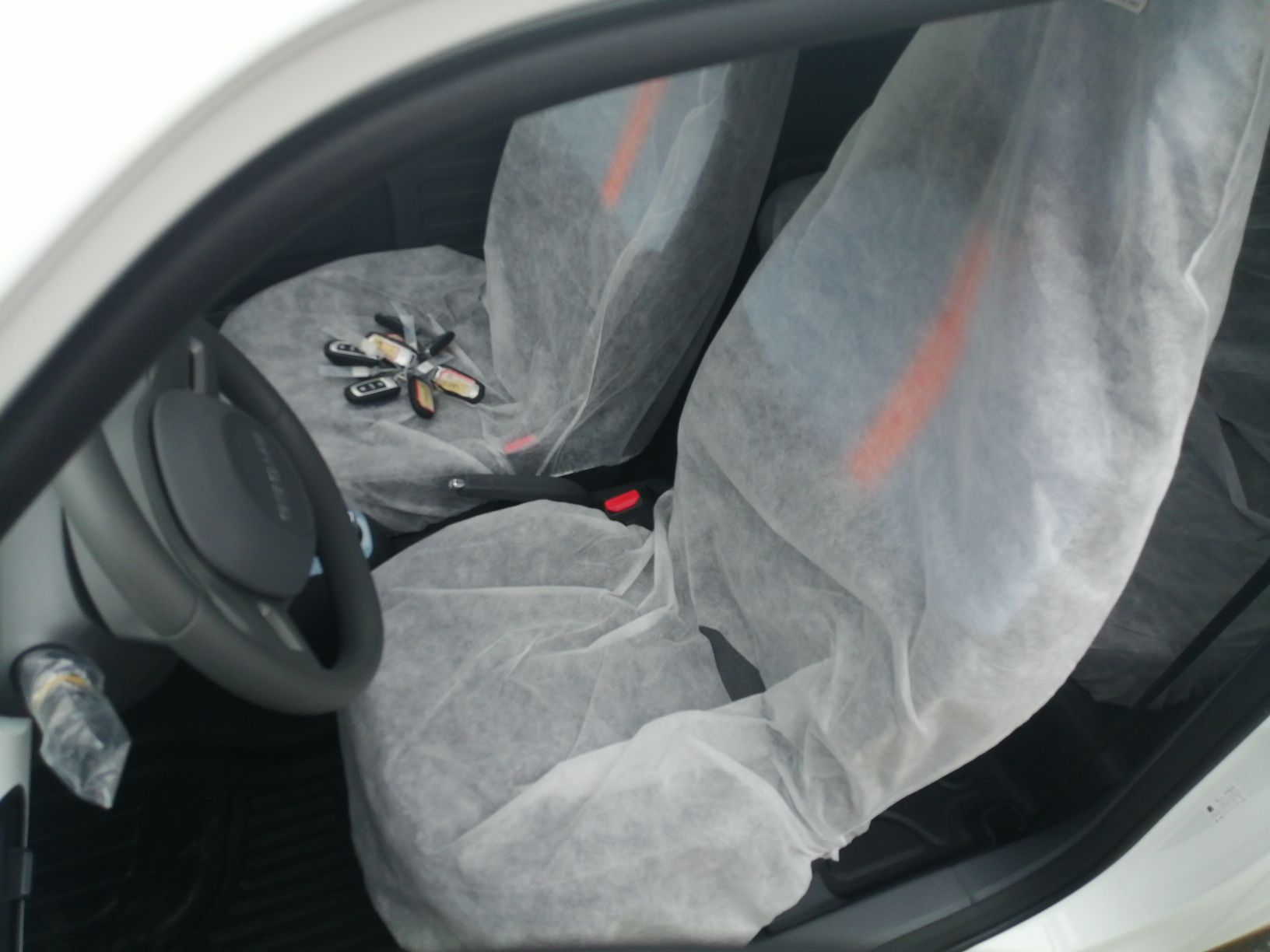 Avant de la voiture