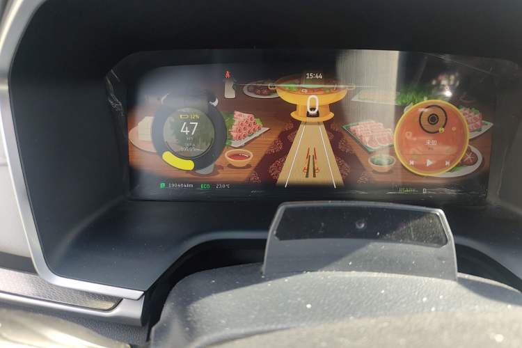 Used WM Motor EX5 2018 EX5 400 Lite Exploration Edition Odometer Close Up