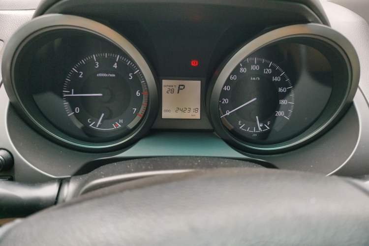 Used Toyota Prado 2010 4.0L Automatic TX Odometer Close Up