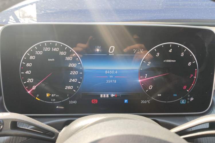 Used Mercedes-Benz C-Class 2024 C 260 L Brilliant Night Sports Edition Instrument Cluster