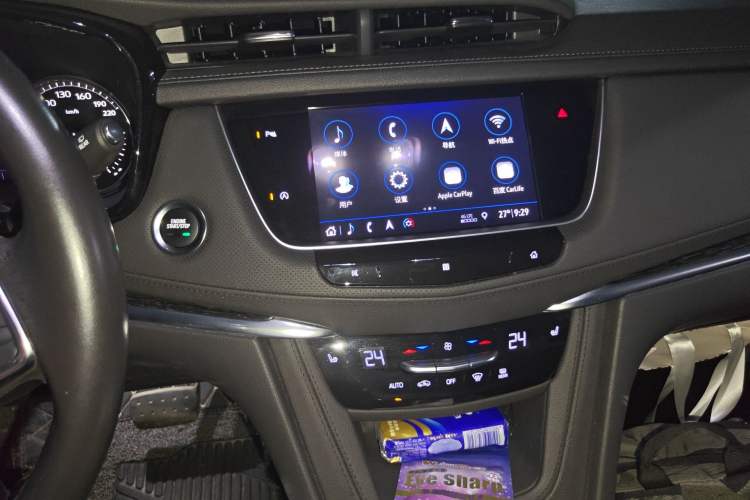 Used Cadillac XT5 2020 Revised Version 28T Luxury Edition Audio And AC Panel