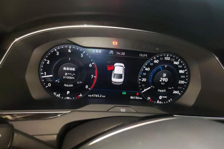 Used Volkswagen Magotan 2018 330TSI DSG Luxury Model Instrument Cluster