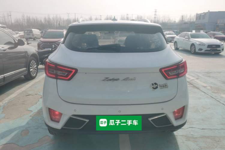 Used Zotye T300 2017 1.5T CVT Luxury Model Rear