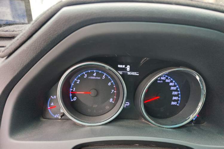 Used Toyota Reiz 2013 2.5V Shangrui Navigation Edition Odometer Close Up