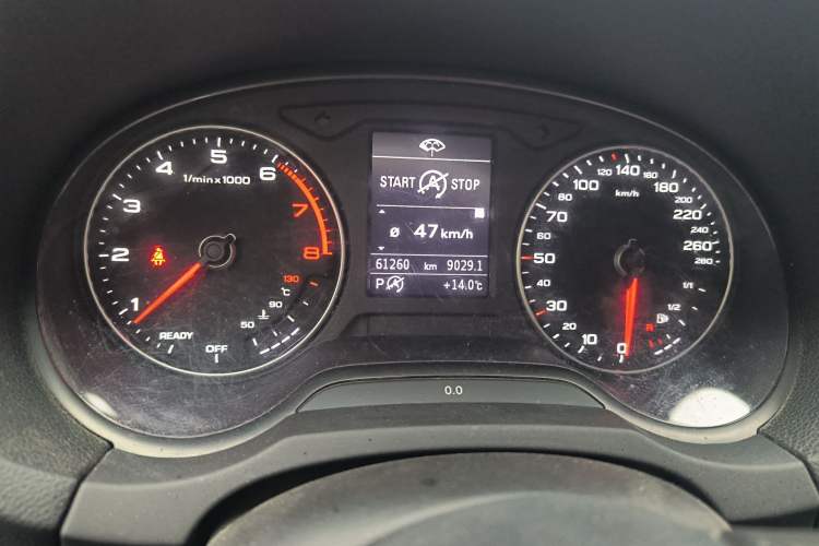 Used Audi A3 2019 Limousine 35 TFSI Fashion Edition China V standard Odometer Close Up