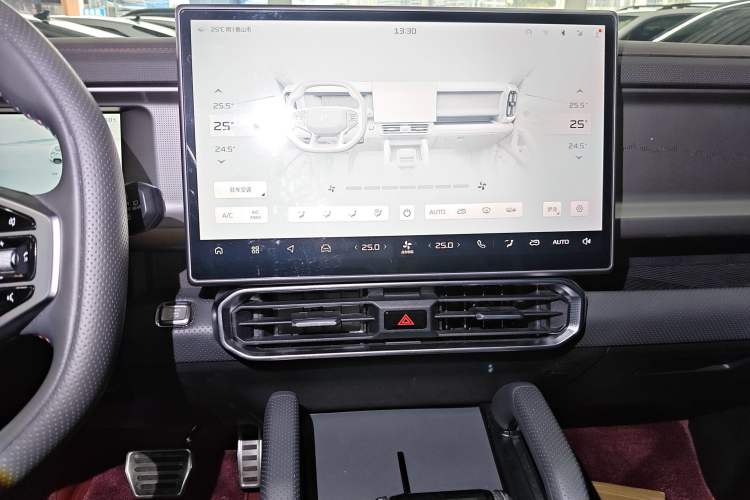 Used JETOUR Shanhai Traveler C-DM 2024 C-DM 129KM Wilderness Edition Audio And AC Panel