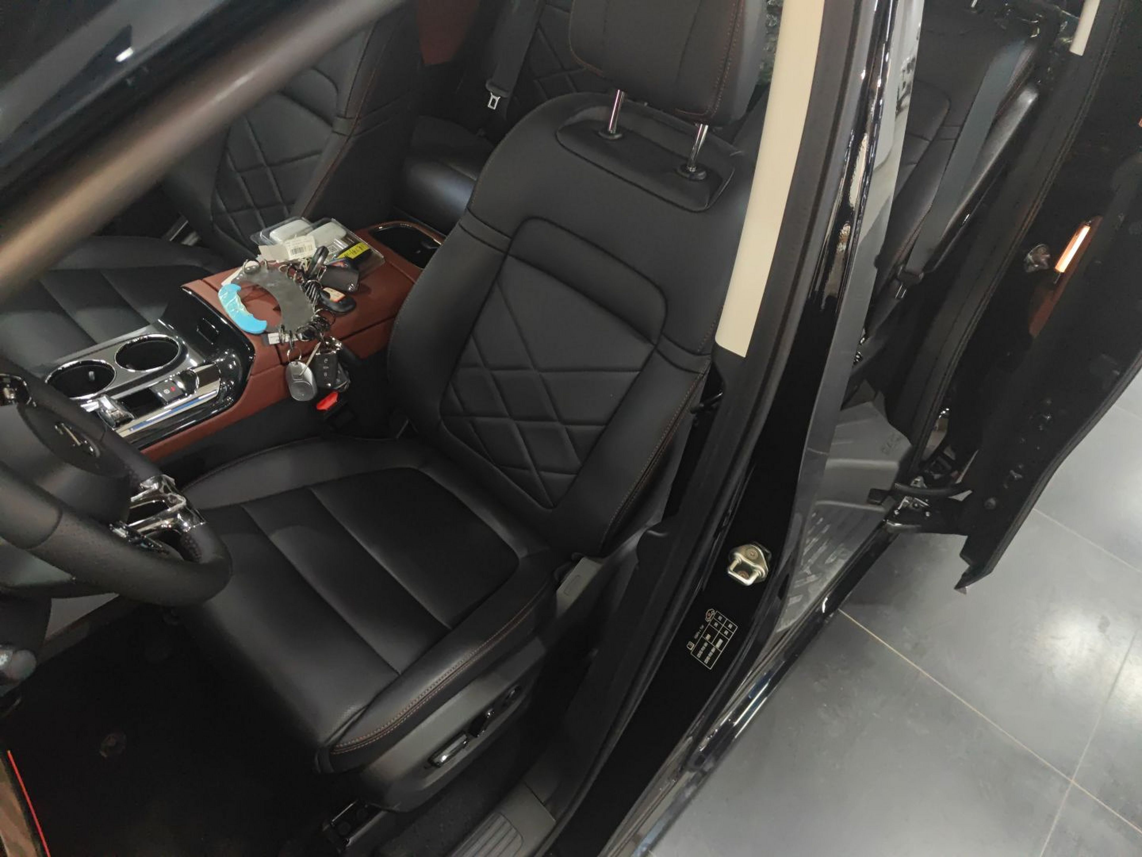 Avant de la voiture