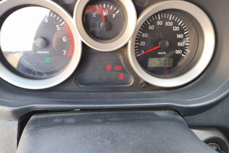 Used Foton MP-X E 2017 2.0L New Express Long Wheelbase 4Q20M Odometer Close Up