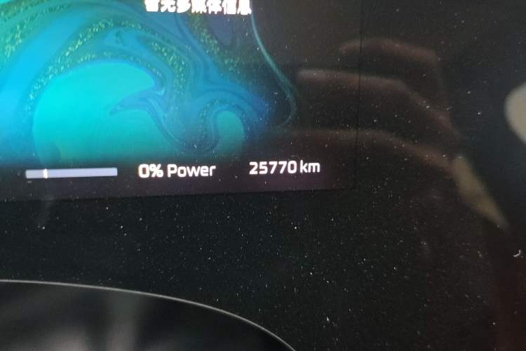 Used Rising R7 2023 Long-Lasting Screen King Edition Odometer Close Up