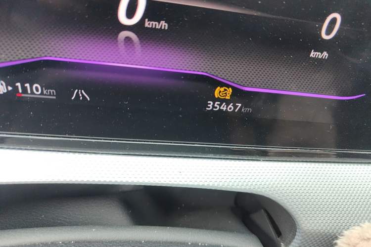 Used Volkswagen Lamando 2024 Lavida L 280TSI DSG Cool & Spicy Edition Odometer Close Up