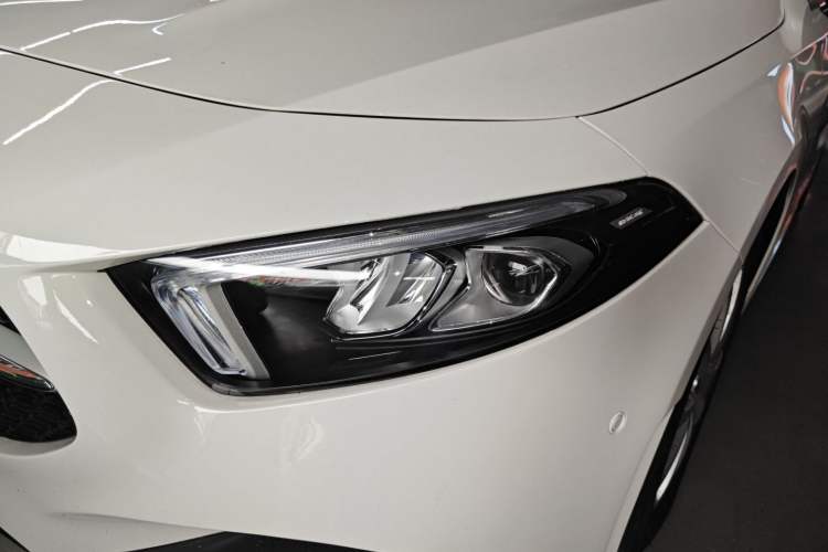 Used Mercedes-Benz A-Class 2022 Restyled A 200 L Sport Sedan Dynamic Version Left Front Headlight