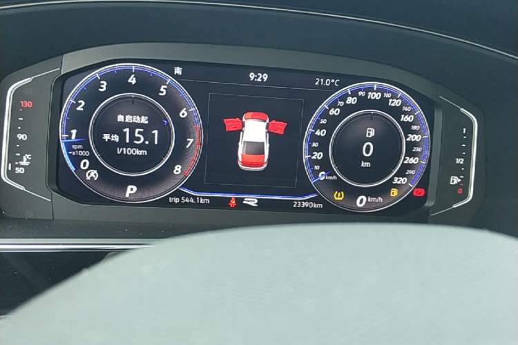 Used Volkswagen Passat 2023 Facelift 330TSI Luxury Edition Instrument Cluster