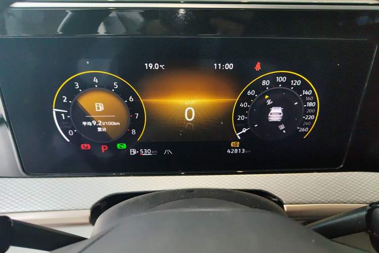 Used Volkswagen Tavendor 2023 380TSI Four-Wheel Drive R-Line Cruise Edition Instrument Cluster