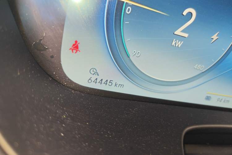 Used Denza X 2020 PHEV Flagship Edition Odometer Close Up