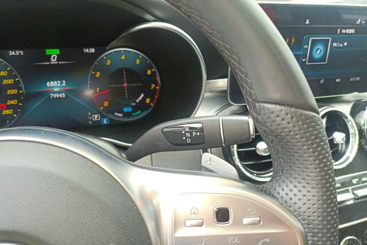 Used Mercedes-Benz C-Class 2021 C 260 L Sport Edition Star Collection Gear Lever