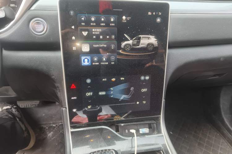 Used GAC Trumpchi GS4 PLUS 2022 270T Automatic Galaxy Edition Audio And AC Panel