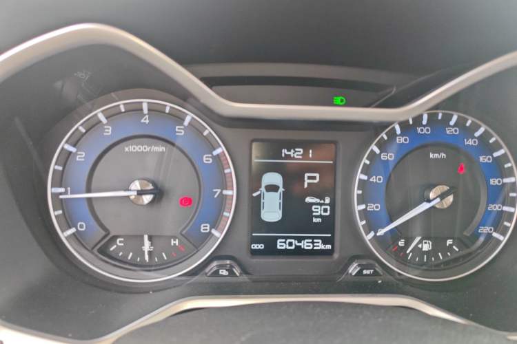 Used Geely Auto Vision X3 2019 Upgraded Model 1.5L CVT Prestige Version Instrument Cluster