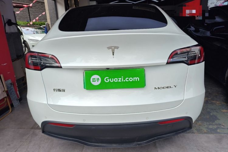 Used Tesla Model Y 2022 Revised Version Long-Range All-Wheel Drive Rear