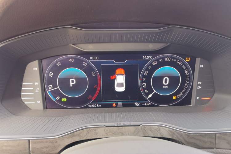 Used Skoda Superb 2021 TSI380 DSG Flagship Edition Instrument Cluster