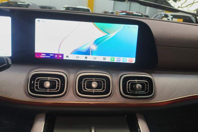 Used Chery Fengyun T10 2024 210 Luxury Edition Audio And AC Panel