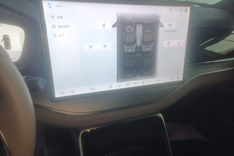 Used BYD Tang New Energy 2025 DM-i 115KM Prestige Model Audio And AC Panel