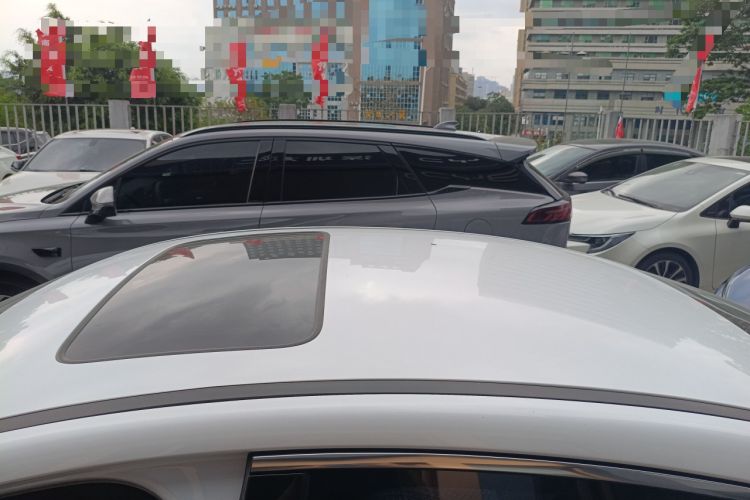 Used BYD Qin PLUS 2021 DM-i 55KM Flagship Model Roof