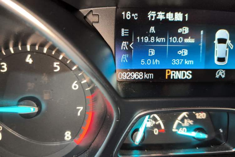 Used Ford Kuga 2019 EcoBoost 245 4x4 Prestige Plus Model China VI Standard Odometer Close Up