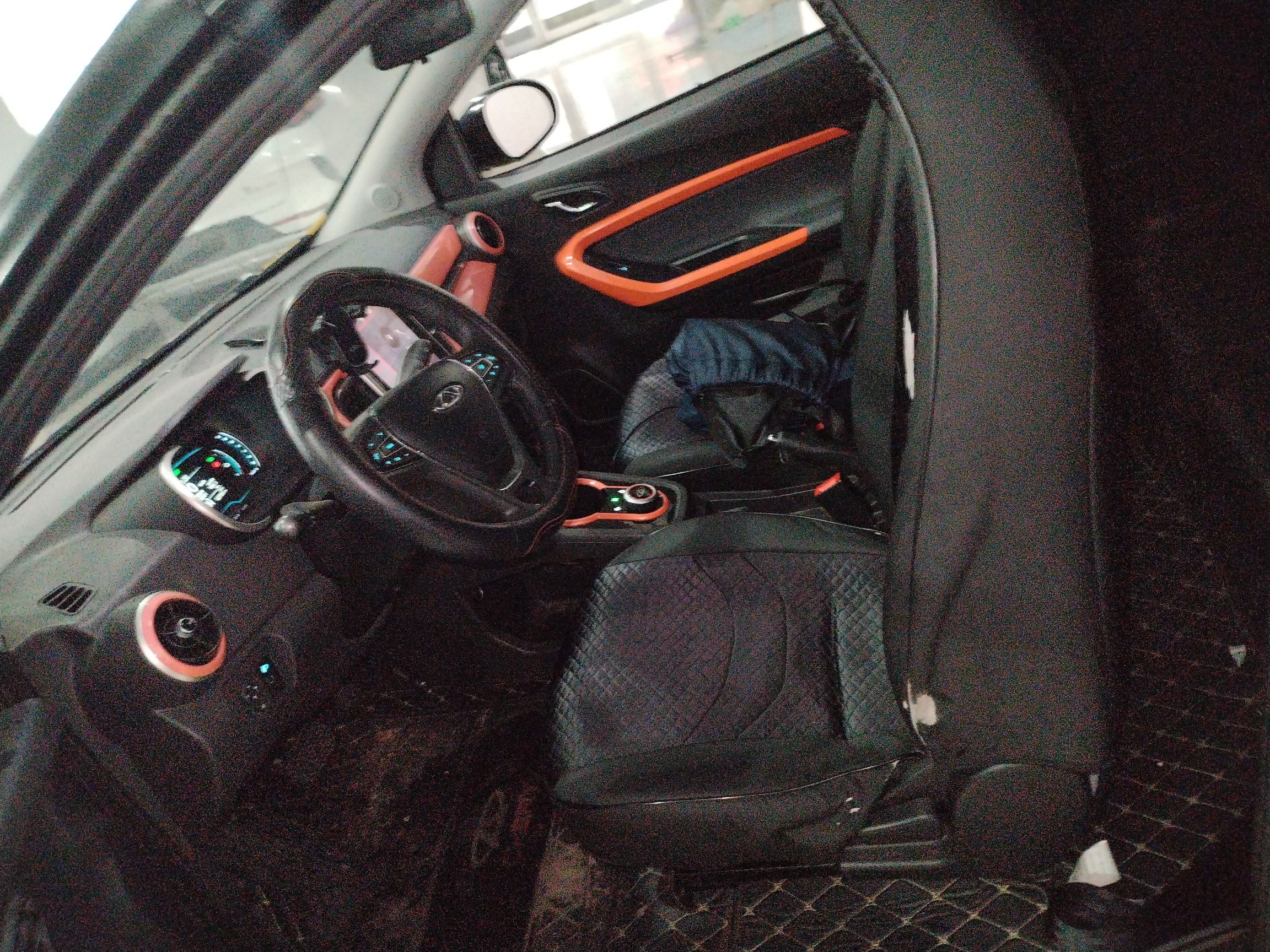 Avant de la voiture