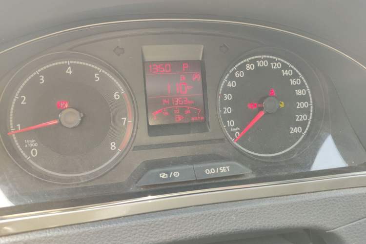 Used Volkswagen Santana 2019 1.5L Automatic Comfort Edition China VI Standard Instrument Cluster