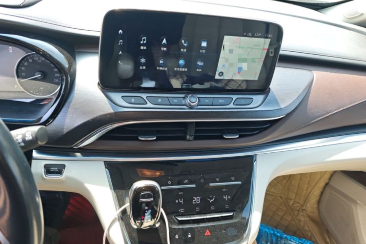 Used Buick GL8 2020 Land Business Class 652T Luxury Model Audio And AC Panel