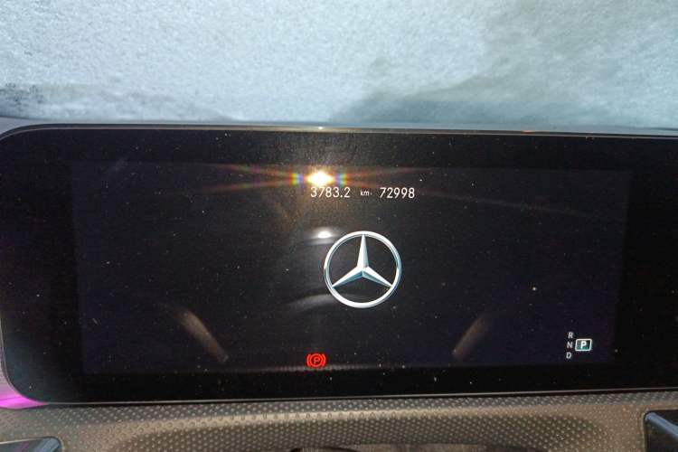 Used Mercedes-Benz A AMG 2023 AMG A 35 L 4MATIC Odometer Close Up