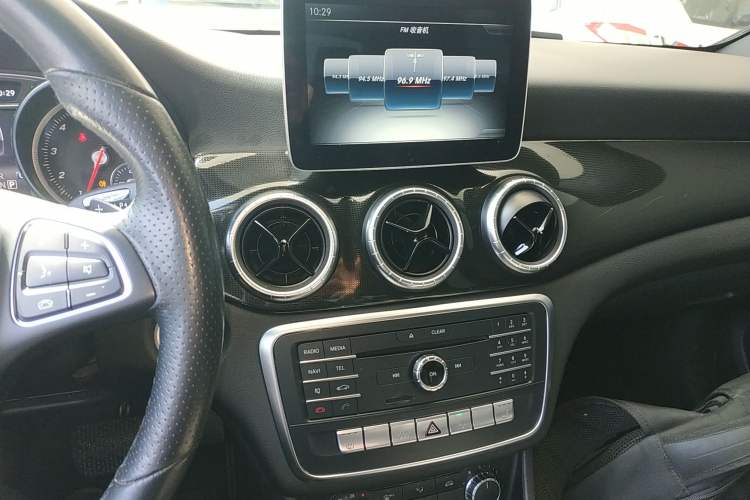 Used Mercedes-Benz CLA 2017 Facelifted CLA 180 Audio And AC Panel