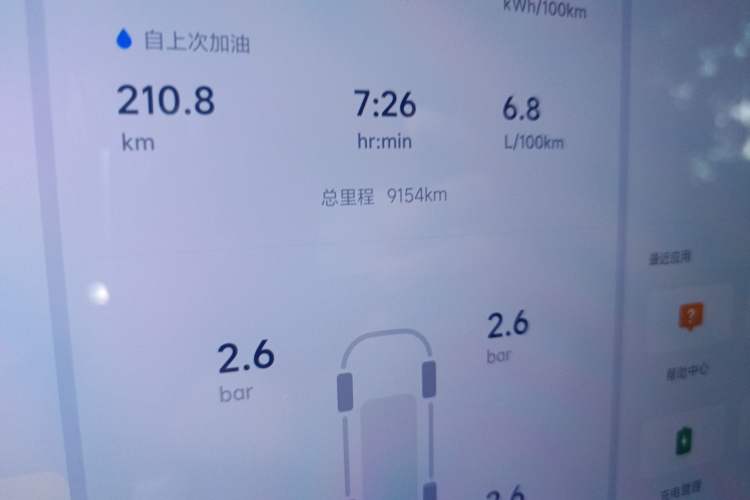 Used Li Auto L6 2024 Max Odometer Close Up
