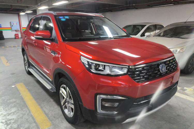 Used CHANGAN CS55 2018 1.5T Manual Colorful Model China V Standard Front Right 45 Deg