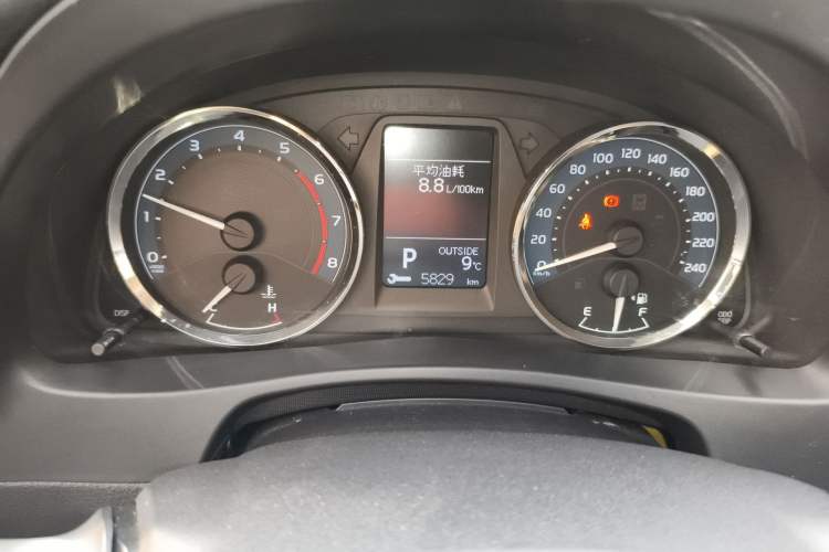 Used Toyota Corolla 2017 Revised Version 1.2T S-CVT GL-i Instrument Cluster