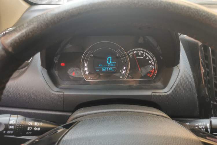 Used Great Wall M4 2014 1.5L Manual Luxury Model Odometer Close Up