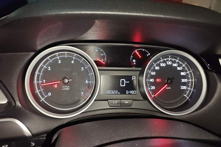 Used Peugeot 408 2014 1.8L Automatic Luxury Edition Instrument Cluster