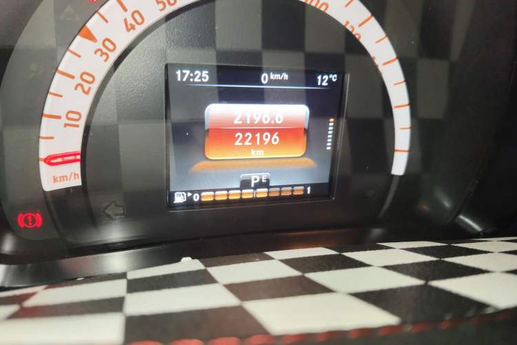 Used smart fortwo 2019 0.9T 66kW Hardtop Wind Power Edition China VI Odometer Close Up