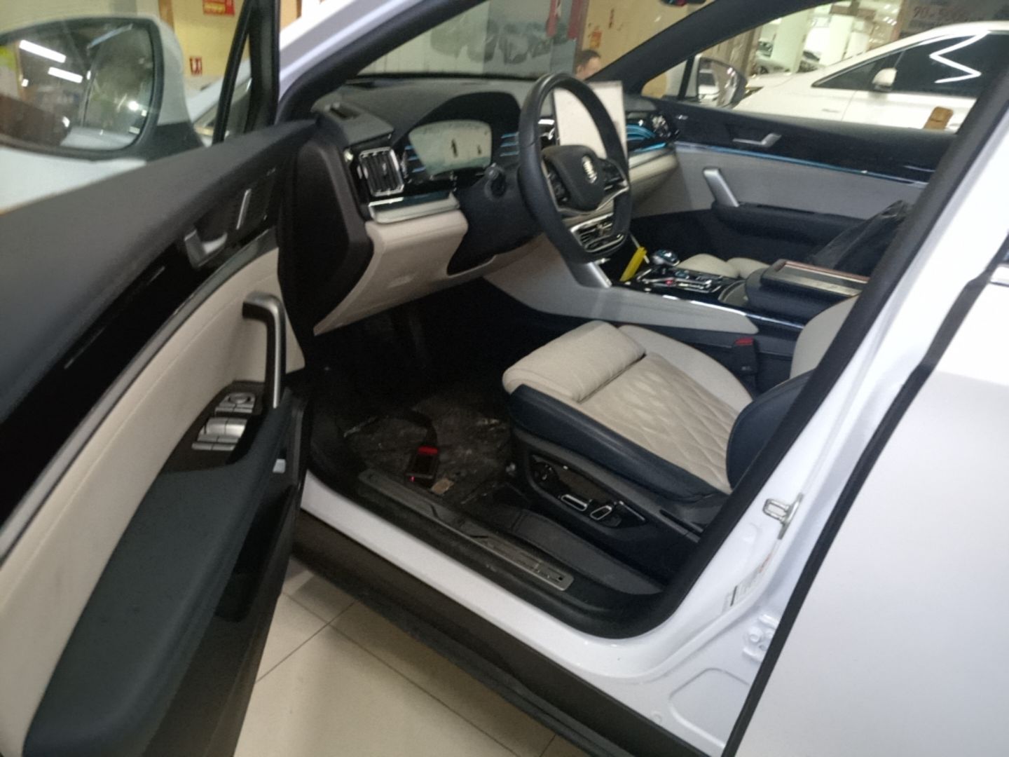 Avant de la voiture