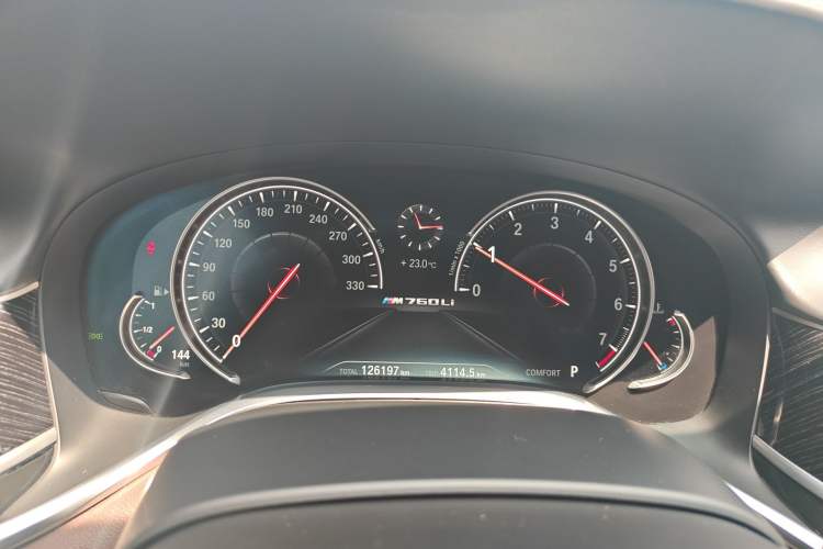 Used BMW 7 Series 2018 730Li Luxury Edition M Sport Package Instrument Cluster