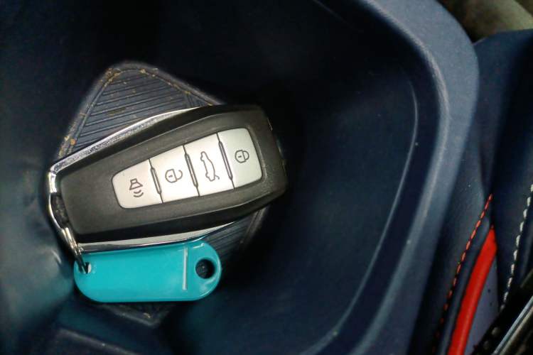 Used Geometry E Firefly 2022 320KM Cute Tiger 4-Seater Vehicle Key