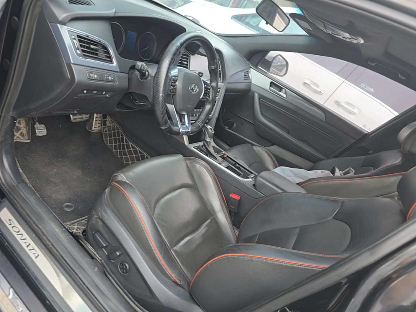 Avant de la voiture