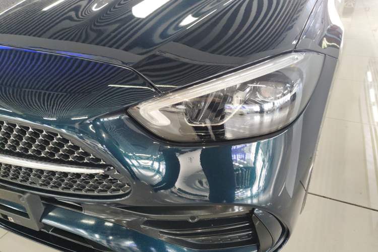 Used Mercedes-Benz C-Class 2024 Second Facelift C 260 L Starry Night Sport Edition Left Front Headlight