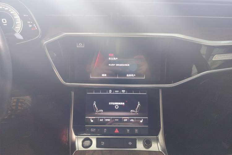 Used Audi A6L 2022 45 TFSI quattro Prestige Dynamic Edition Audio And AC Panel