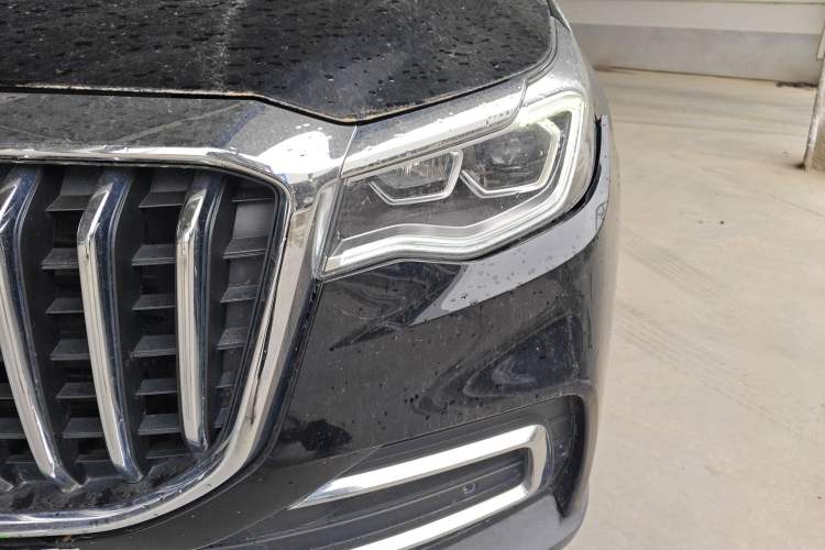 Used Hongqi HS7 2022 3.0T Automatic All-Wheel Drive ZhiLian Flagship Edition Five Seats Left Front Headlight